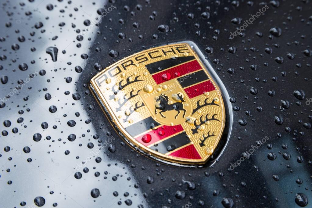 LONDON, UNITED KINGDOM MAY, 2017: Ferdinand Porsche founded the company in 1931 with main offices in the centre of Stuttgart.