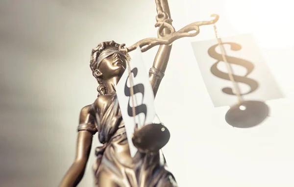 Statue of Justice — Stock Photo, Image