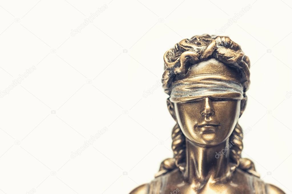 blind lady justice or Iustitia / Justitia the Roman goddess of 