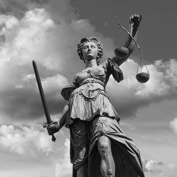 Lady Justice in Frankfurt