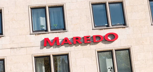 Logo marki "Maredo", Berlin — Zdjęcie stockowe