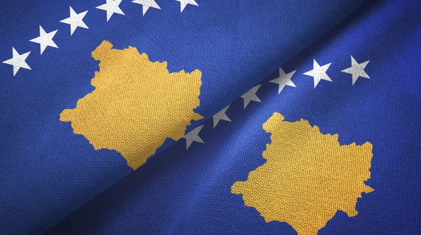 Kosova 'da tekstil kumaşı ve kumaş dokusu iki bayrak altında