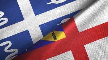 Martinik yılan ve Herm iki bayraklı kumaş, kumaş dokusu