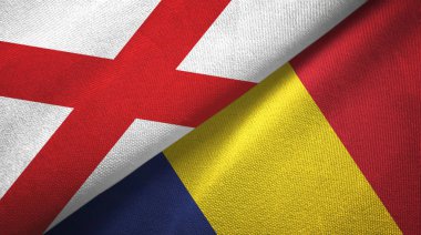 Kuzey İrlanda Saint Patrick 's Saltire ve Chad' e iki bayrak