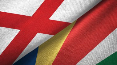 Kuzey İrlanda Saint Patrick 's Saltire ve Seyşeller iki bayrak