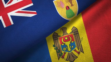 Türkler ve Caicos Adaları ve Moldova iki bayrak