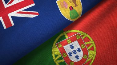 Türkler ve Caicos Adaları ve Portekiz iki bayrak