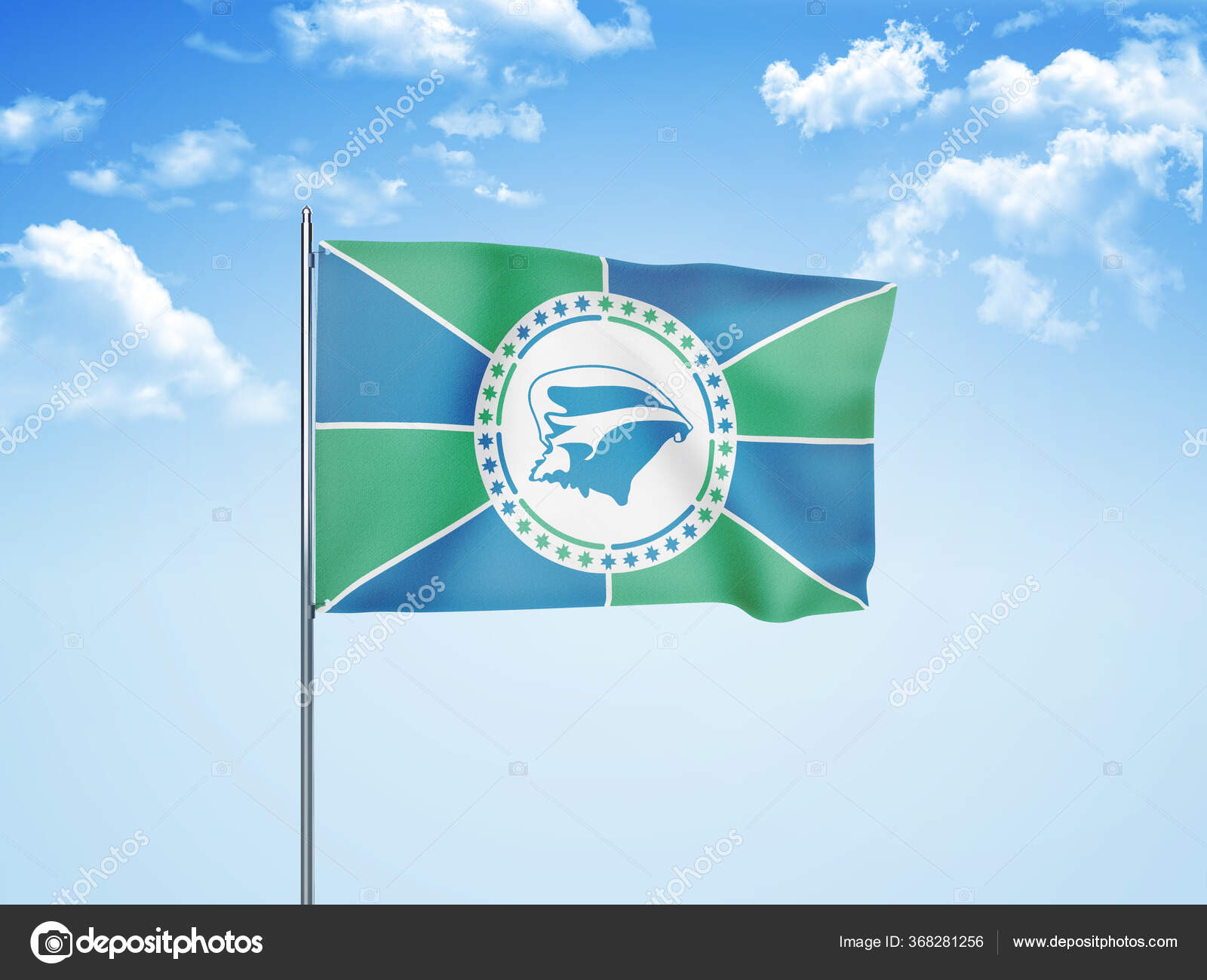 Флаг Мартиники Фото