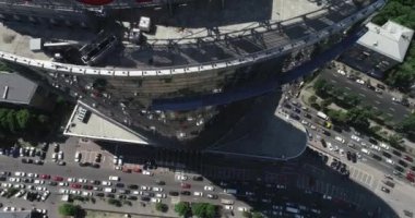 Ukrayna, Kyiv 'deki gökdelen manzarası