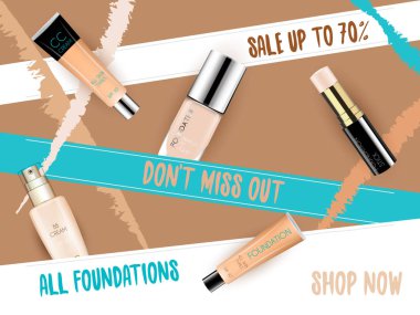 Kozmetik ürün Vakfı makyaj