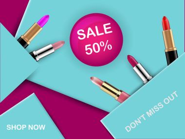 Vektör ruj ambalaj tasarımı