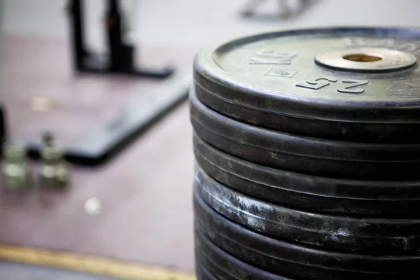 Barbell disk — Stock Photo, Image