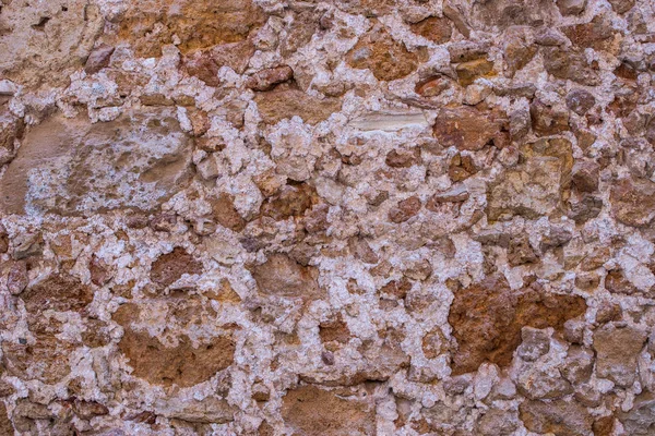 Imagem de material de concreto marrom colorido textura da parede — Fotografia de Stock