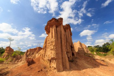 doğal olarak, yağmur ve Rüzgar erozyonla oldu nan, thailand