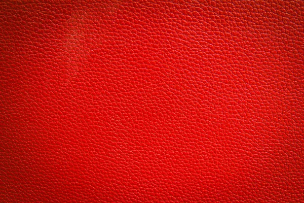 Červená kůže textura pozadí — Stock fotografie