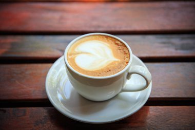 kahve latte art coffee shop ahşap masa
