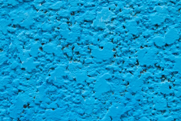 混凝土蓝色深色墙体纹理背景 — 图库照片