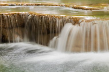 Huai Mae Khamin şelale derin orman, Tayland
