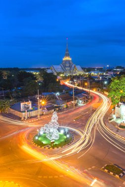 WAT Sothorn Wararam Worawihan Tapınağı Chachoengsao ili, Asya Tayland
