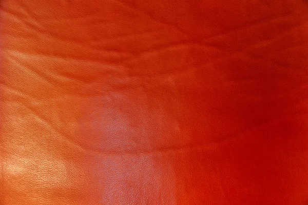 Czerwona skóra tekstura zbliżenie szczegółowe tło. — Zdjęcie stockowe