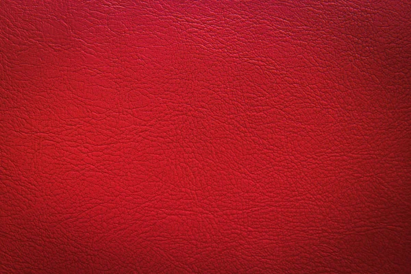 Fundo textura de couro vermelho — Fotografia de Stock