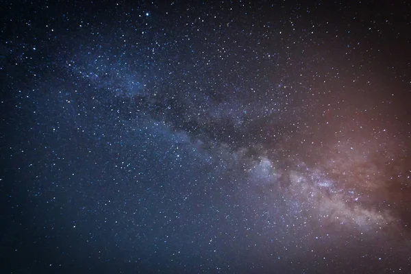 Tejút galaxis csillagokkal és űrporral az univerzumban — Stock Fotó