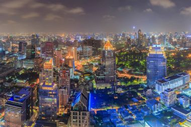 Bangkok şehir alışveriş merkezi.