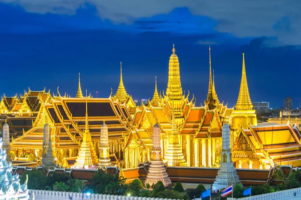 Bangkok manzarası, Wat Phra Kaew Bangkok, Zümrüt Buda ve Grand Palace Bangkok, Tayland tapınak bulunan Meşhur Mekanlar