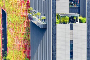 Açık Bahçe kat mülkiyeti, Singapur çatı üzerinde