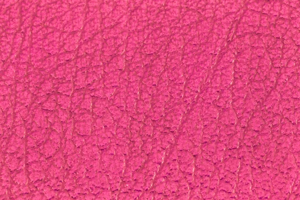 Gros plan cuir rose et fond texturé. Meubles de canapé détail — Photo