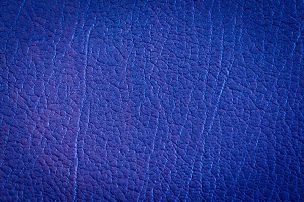 Close up detalhe azul marinho couro e textura fundo abstrato . — Fotografia de Stock