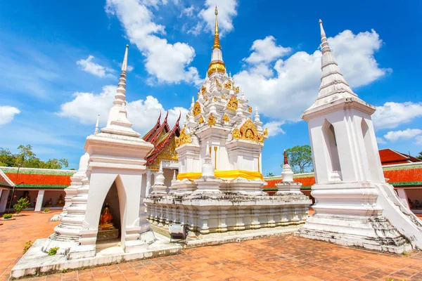 Wat Phra Borommathat Chaiya Ratchaworawihan, Επαρχία Σουράτ Τανί, Ταϊλάνδη — Φωτογραφία Αρχείου