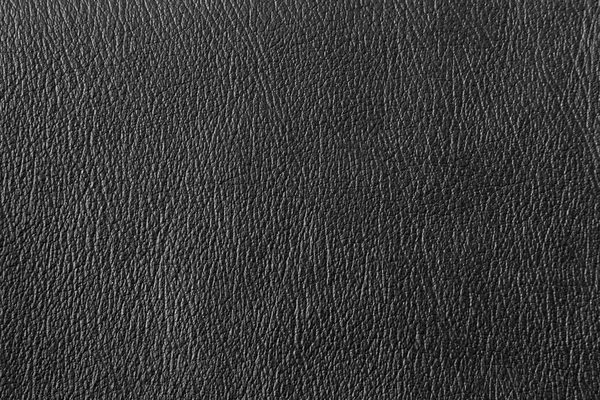 Gros plan détail cuir noir et fond de texture — Photo