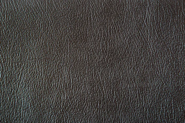 Close Black Leather Texture Background — Stock Photo, Image