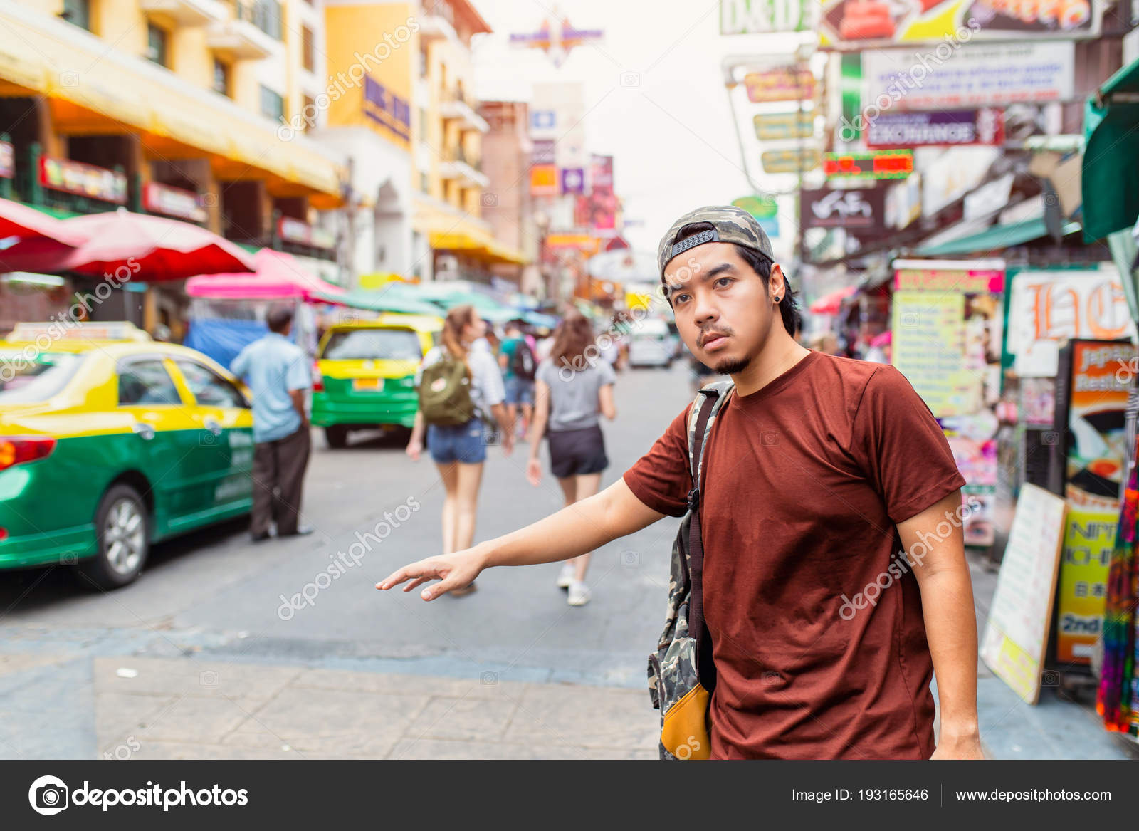 Image result for hailing a taxi bangkok