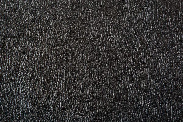 Close Detail Black Leather Texture Background — Stock Photo, Image