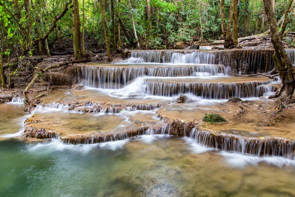 Huai Mae Khamin waterfall — Stock Photo, Image