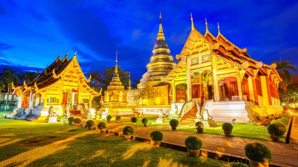 Wat Phra Sing Temple Chiang Mai Province Thailand — Stock Photo, Image