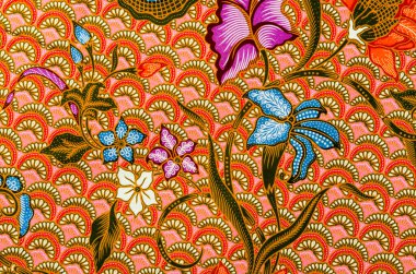 Tayland ipeklerinin geleneksel motif geçmişini kapatın. Tekstil dokusu arkaplanı