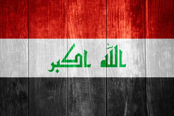 Vlag van Irak — Stockfoto