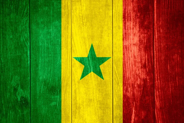 Flagge des Senegal — Stockfoto