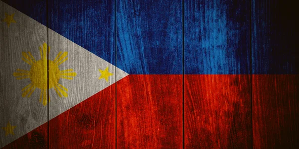 Flagge der Philippinen — Stockfoto