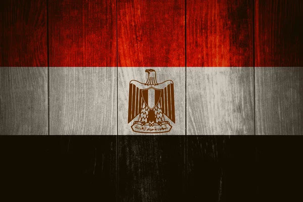 Vlag van Egypte — Stockfoto