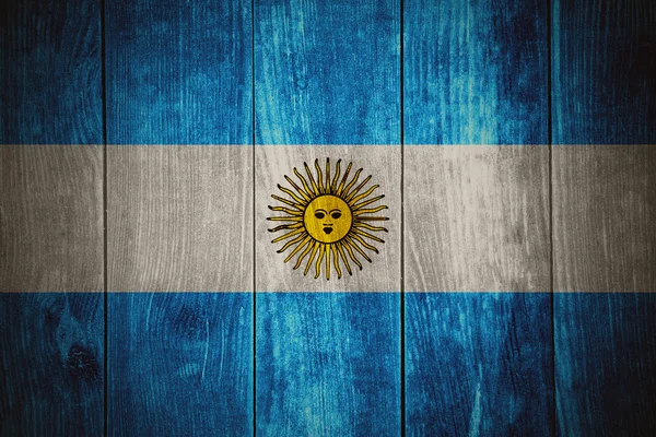 Argentinas flagg — Stockfoto