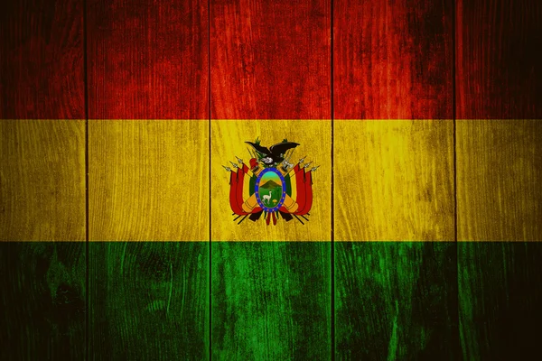 Flagge von Bolivien — Stockfoto