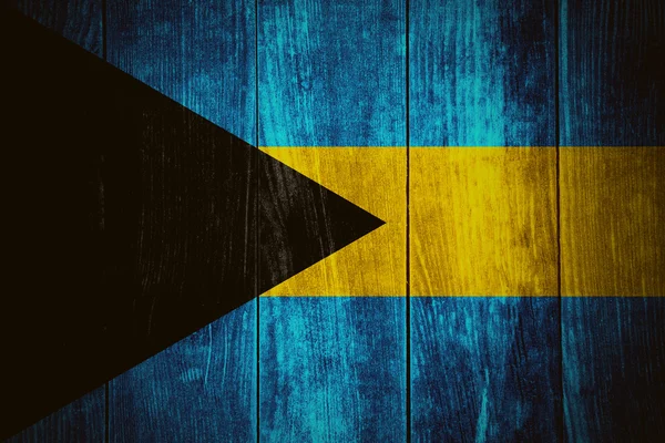 Drapeau des Bahamas — Photo