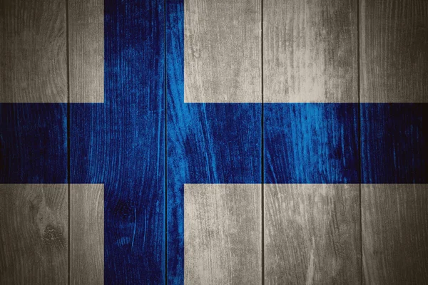 Flaga Finlandii — Zdjęcie stockowe