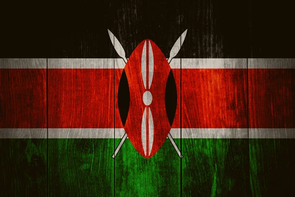 Bandiera del Kenya — Foto Stock