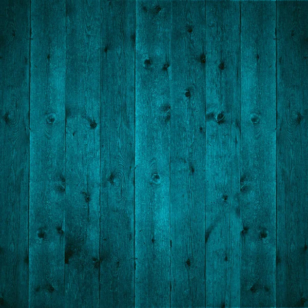 Turquoise wooden texture — 图库照片