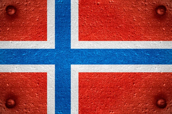 Σημαία της Νορβηγίας — Φωτογραφία Αρχείου